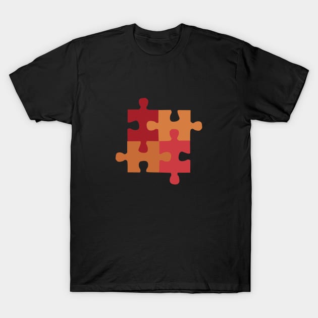 Be Like a Piece in a Puzzle T-Shirt by Heartfeltarts